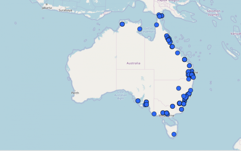 australia map